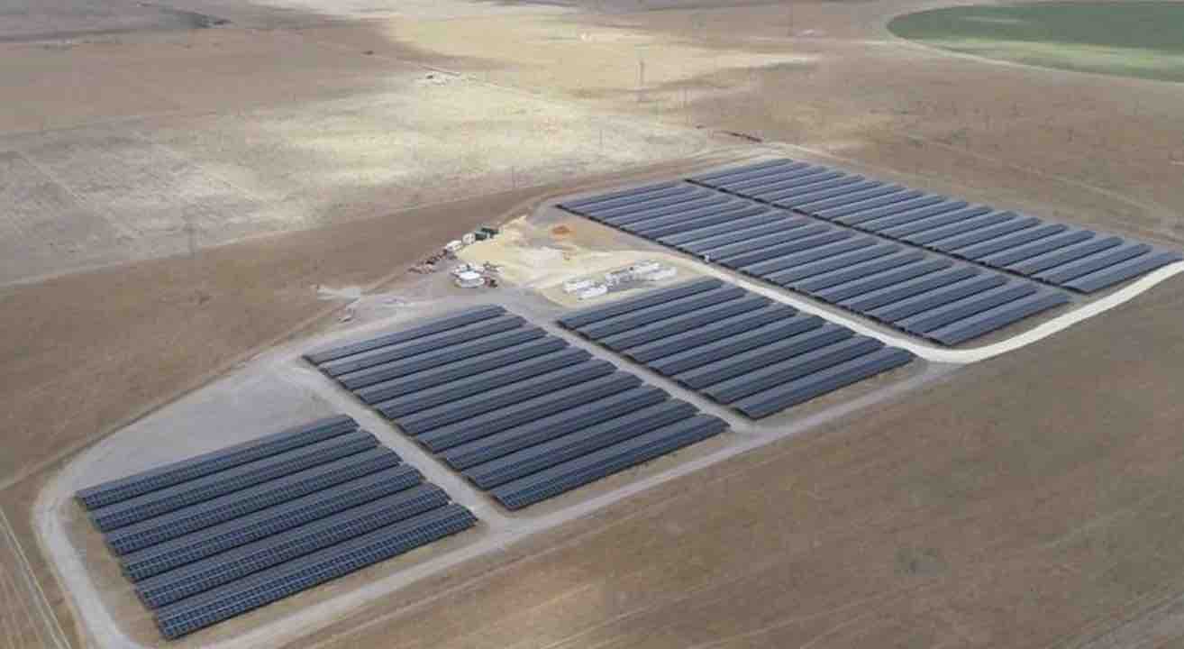 Moyhall Solar Farm, South Australia, ground mount array