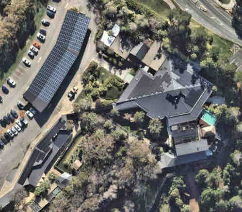 Solar arrays at the National Zoo and Aquarium in Yarralumla