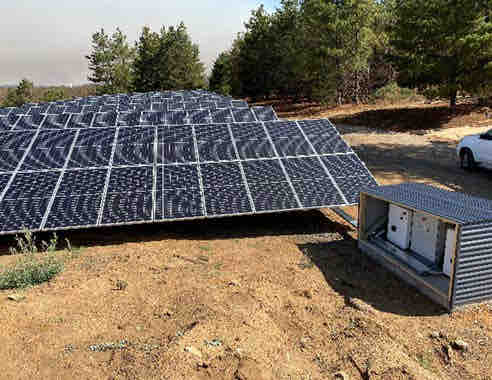 Solar arrays at the National Zoo and Aquarium in Yarralumla