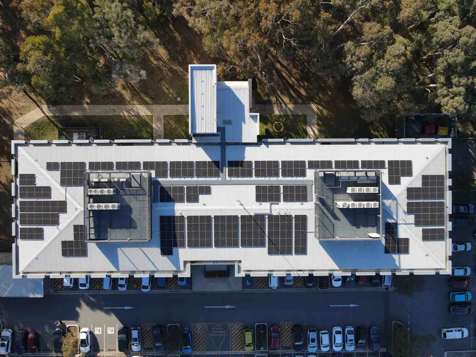 University of Canberra site from the air