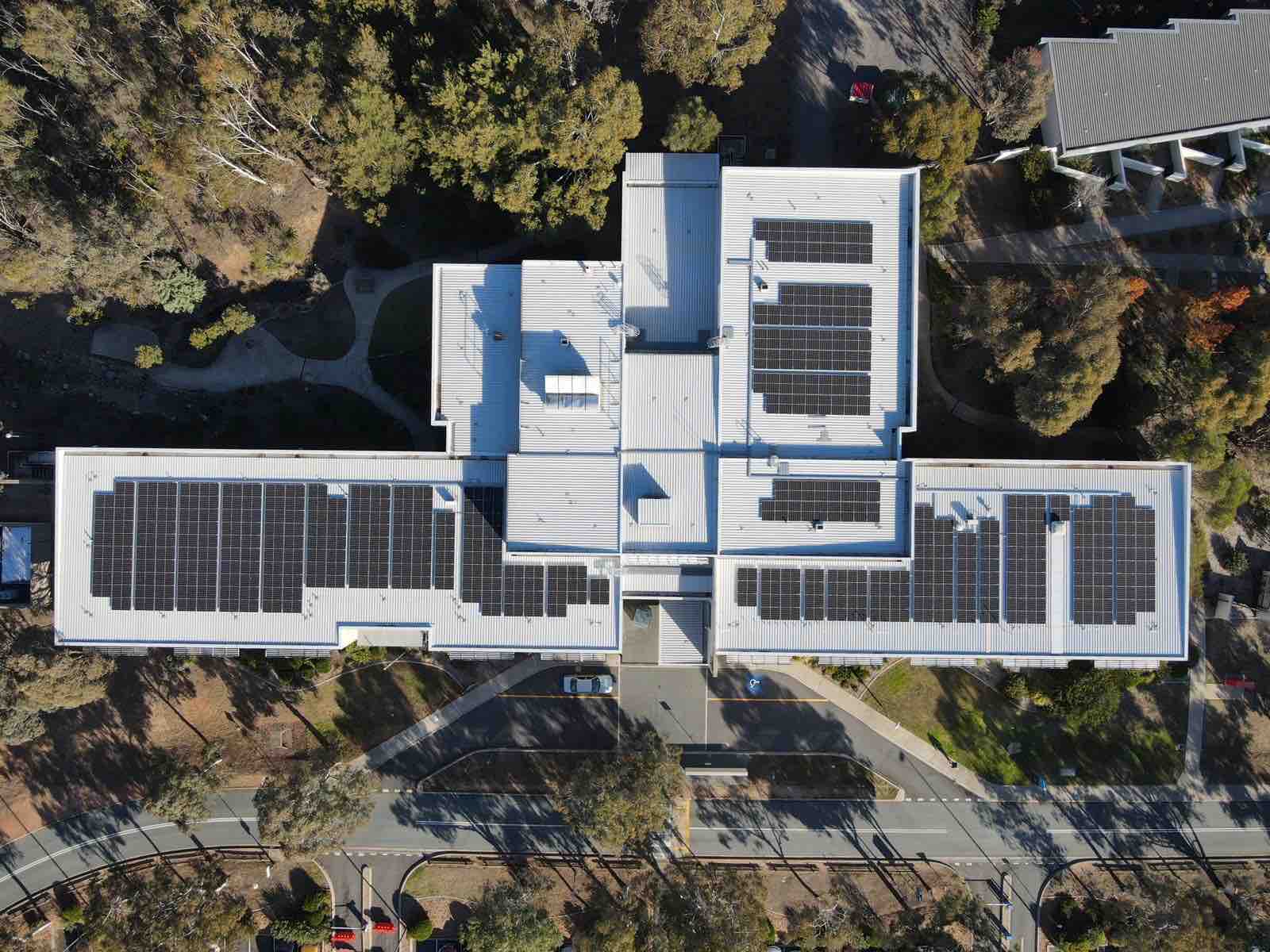 University of Canberra site from the air